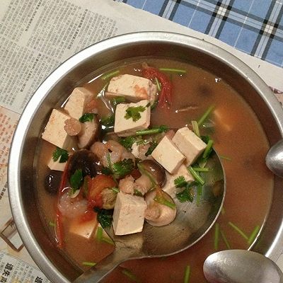 香菇海鲜汤