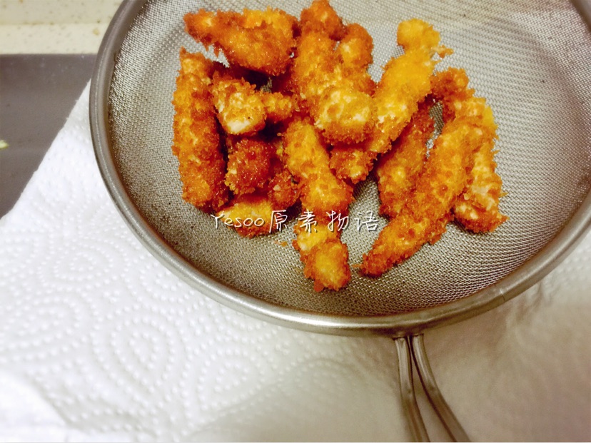 香酥猪肉薯条炸里脊-停不下来的零食的做法图解12