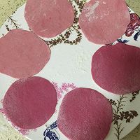 苋汁玫瑰馒头的做法图解12