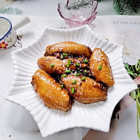 #我为奥运出食力#蒜香焖翅的做法图解12