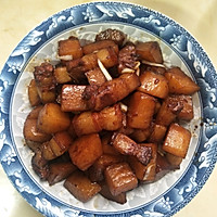 家常红烧肉焖土豆的做法图解6