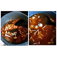 泡菜菌菇面疙瘩汤（家乡版）的做法图解6