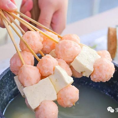 虾丸串串 宝宝辅食食谱