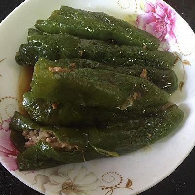青椒包肉