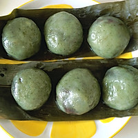 软糯青团子的做法图解3