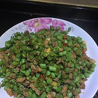 豆角肉末的做法图解5