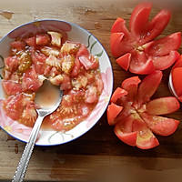 莲花番茄的做法图解3