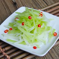 0失败凉菜--裸拌青白双丝的做法图解6