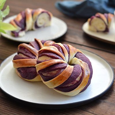 紫薯面包圈