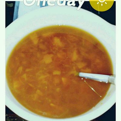 南瓜红豆汤