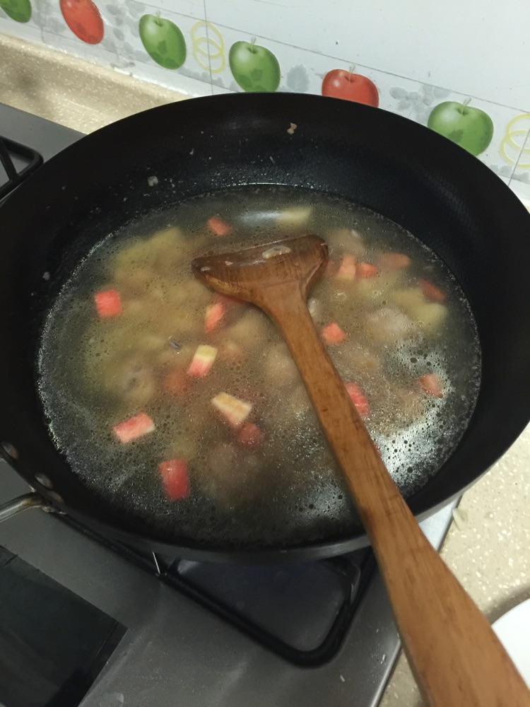 咖喱鸡块饭的做法图解4