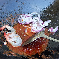 南洋美食 【叁巴虾仁茄子】的做法图解5