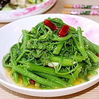 养生凉拌南瓜尖的做法图解5