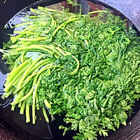 麻酱茼蒿的做法图解3