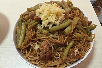 扁豆焖面