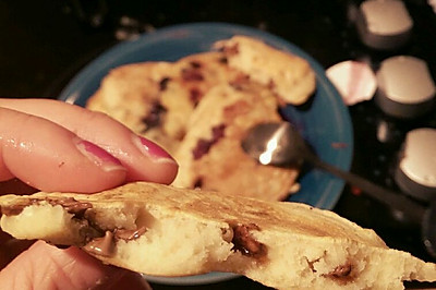 巧克力薄饼 / 蓝莓薄饼