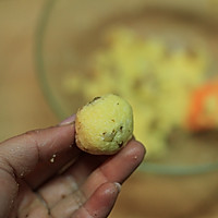 【核桃蛋黄椰丝酥】——美国加州核桃食谱的做法图解10