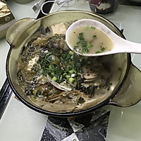 酸菜鱼头豆腐汤的做法图解6