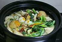 素菜砂锅的做法