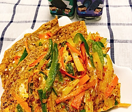 三丝饼的做法