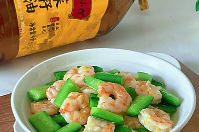 黄瓜炒虾仁