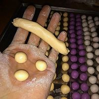 姜红糖水三色无心.有心汤圓的做法图解7
