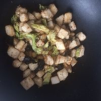炒馒头丁的做法图解4