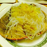 蟹膏蒸粉丝的做法图解2