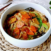 彩菜豆腐红辣面的做法图解20