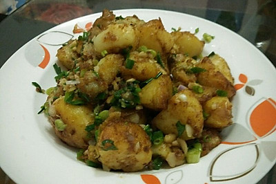 油煎土豆
