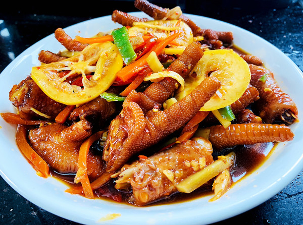 追剧必备零食-柠檬鸡爪
