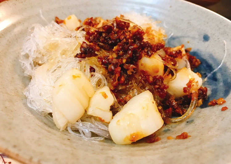 香蒜粉丝蒸带子的做法