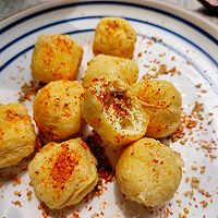 油炸包浆小豆腐的做法图解7