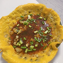 糖醋蛤蜊蛋饼