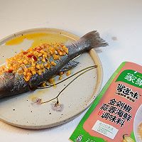 #饕餮美味视觉盛宴#剁椒鲈鱼的做法图解4