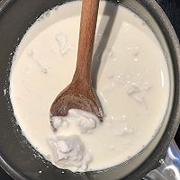 牛奶椰浆小方 低糖版的做法图解2