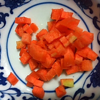 榨菜炒三丁--乌江榨菜的做法图解2