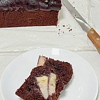 #太古烘焙糖 甜蜜轻生活#巧克力香蕉蛋糕的做法图解12