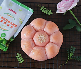 #太古烘焙糖 甜蜜轻生活#粉粉嫩嫩超柔软的花朵面包的做法