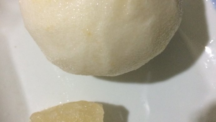 冰糖雪梨浓汤