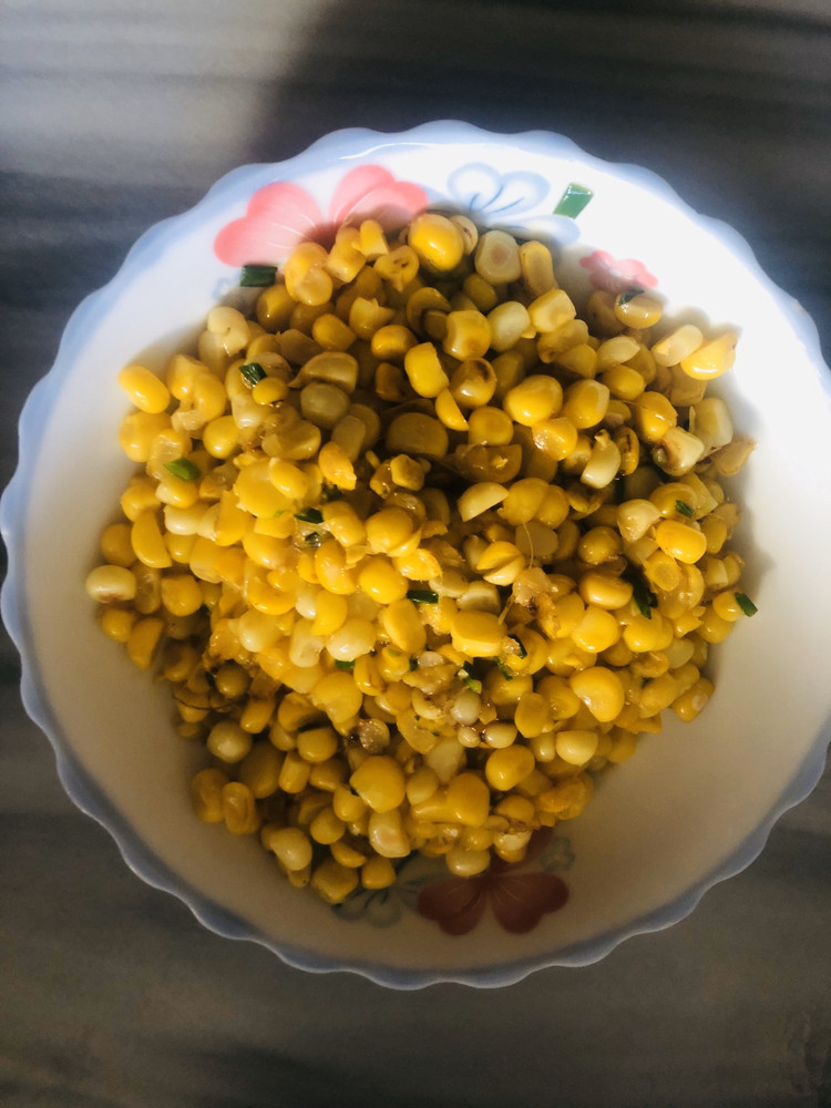 家常炒玉米的做法