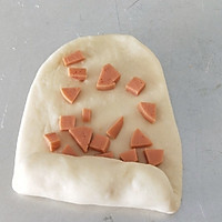 香葱火腿面包的做法图解4