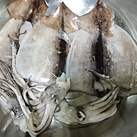 #烤究美味 灵魂就酱#铁板鱿鱼的做法图解1