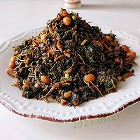 黄豆肉酱焖苦菜的做法图解6