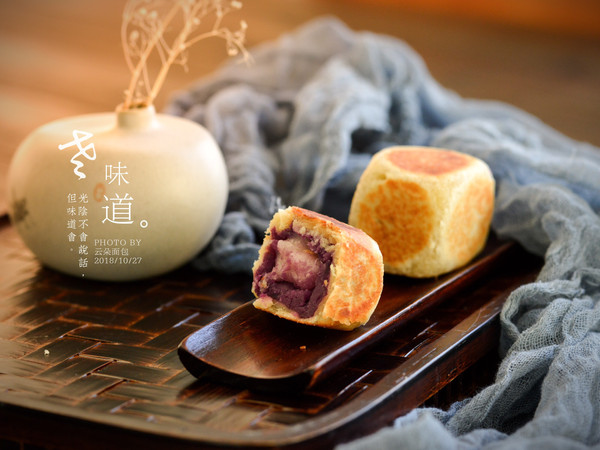 仙豆糕——麻薯拉丝味