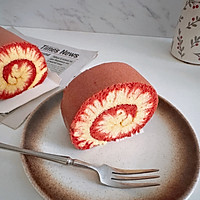 红丝绒旋风蛋糕卷#太古烘焙糖 甜蜜轻生活#的做法图解14