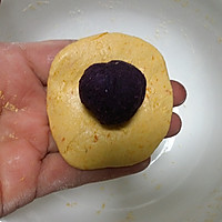 自制紫薯南瓜饼的做法图解9