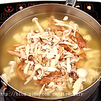 菌菇鸡汁豆腐汤的做法图解9
