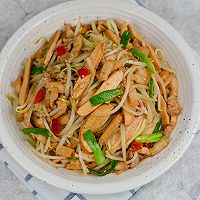 #流感季饮食攻略#豆芽炒香干的做法图解7