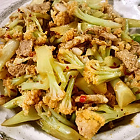 干锅有机花菜的做法图解9
